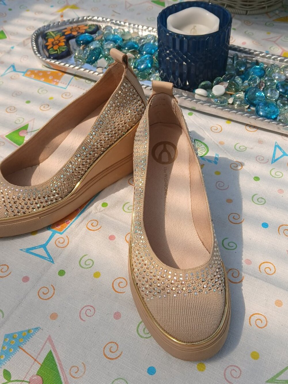 THE WISHBONE COLLECTION - wedge shoe